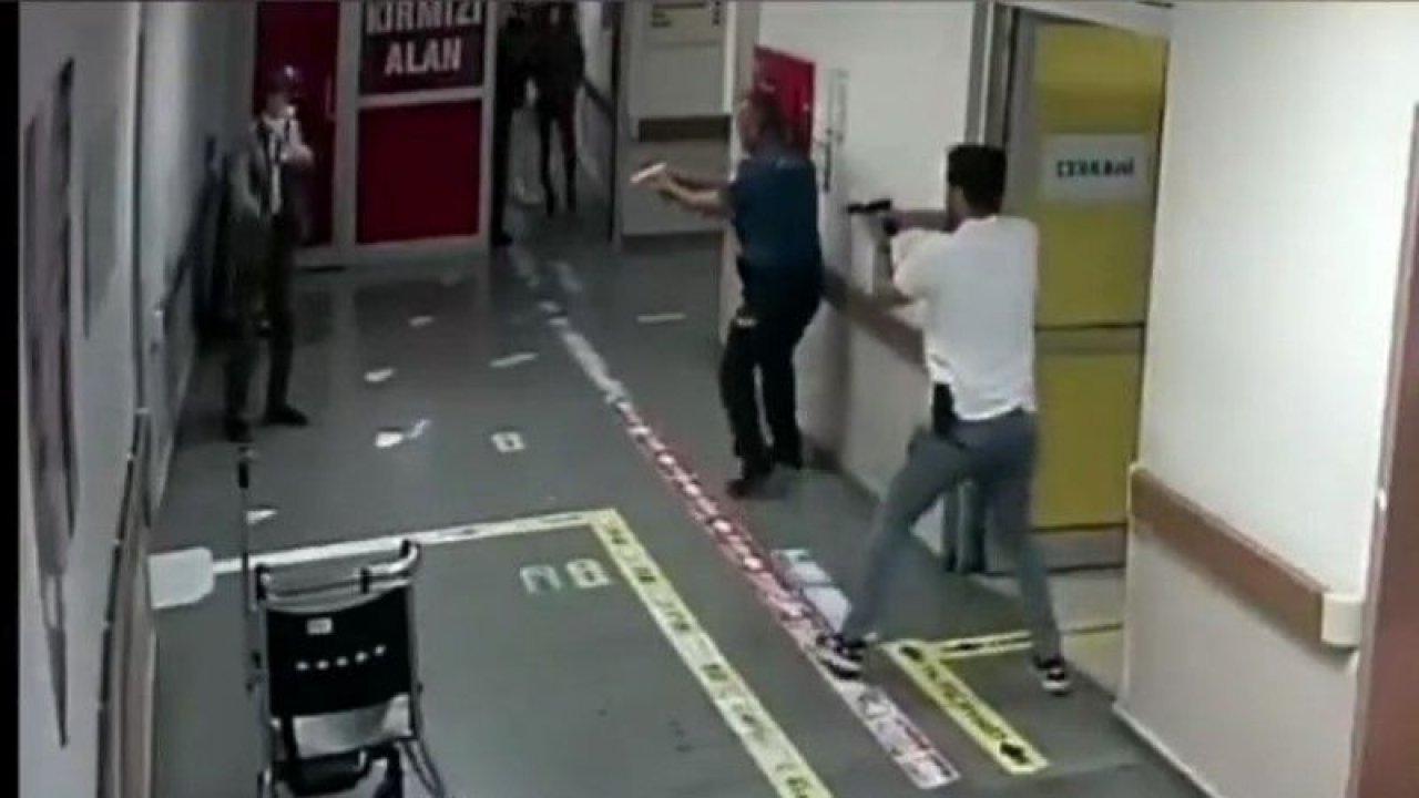 Hatay’da hastaneye pompalı tüfekli baskın! Saniye saniye kaydedildi