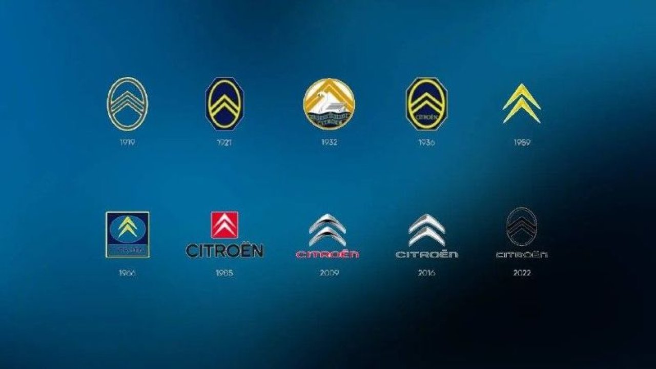 Citroen logosunu değiştirdi! İşte yeni Citroen logosu