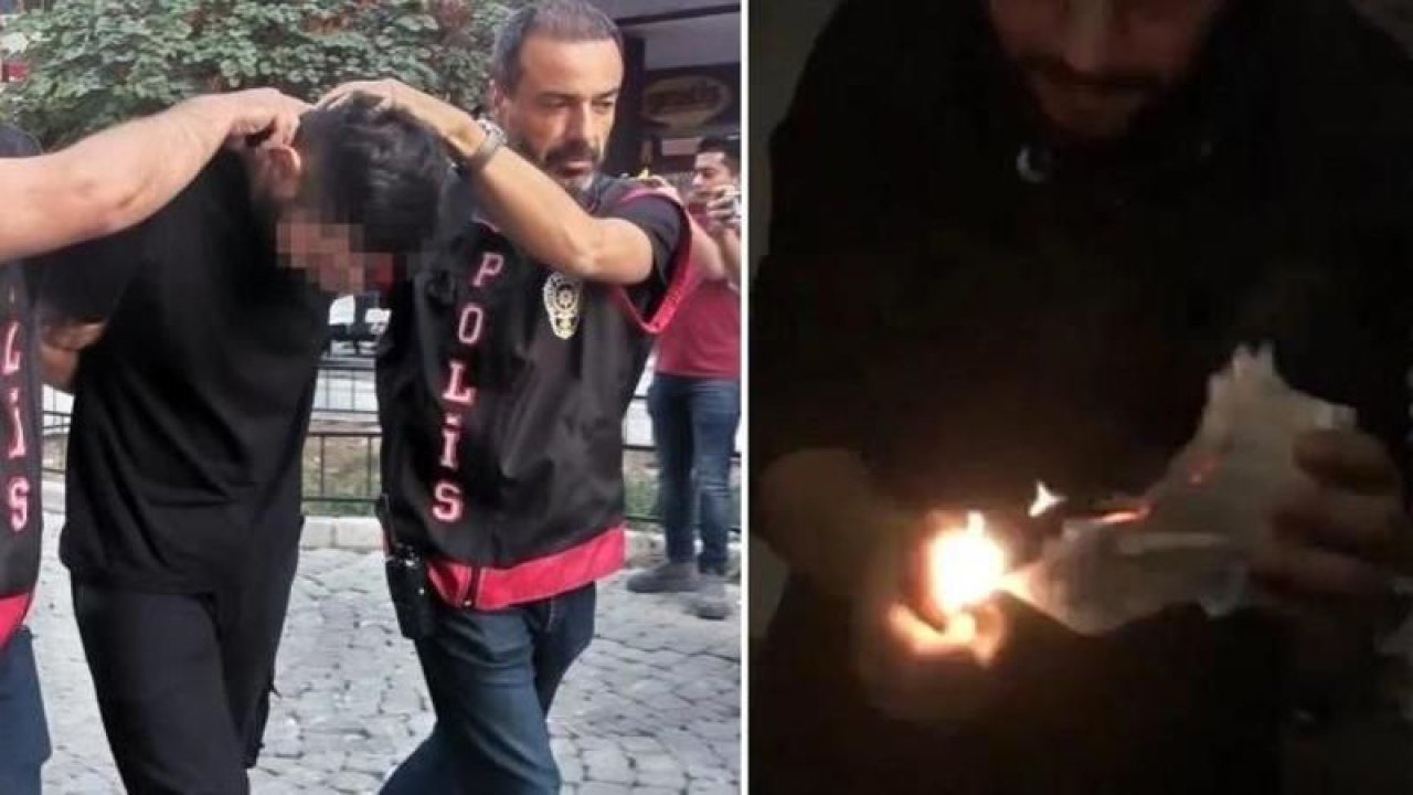 İzmir’de Kur’an-ı Kerim’i yakan iki kişi infial yaratmıştı!  Tutuklandılar