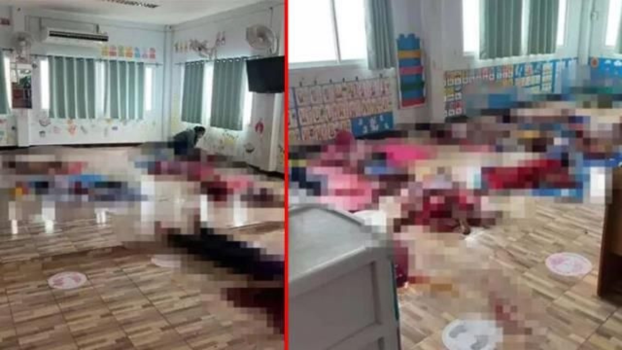 Dünya bu katliamı konuşuyor! Eski polis çocukların dolu olduğu kreşi bastı! Herkesi öldürdü
