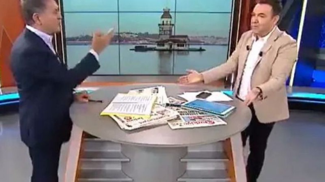 Mustafa Sarıgül canlı yayında olay çıkardı! Masaya vurarak sunucuyu azarladı!