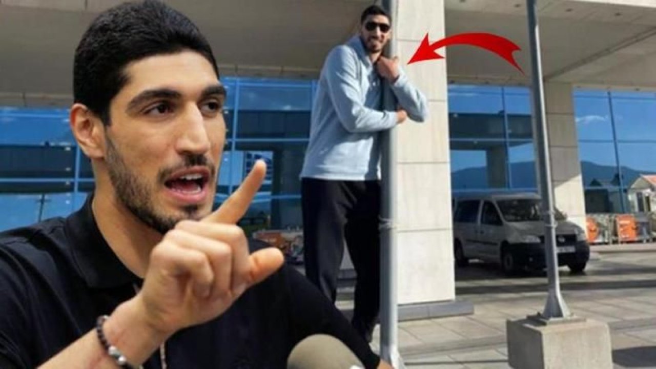 FETÖ’cü Enes Kanter’in Türkiye’ye düşmanlığı devam ediyor! Yunanistan bayrağına sarılıp fotoğraf paylaştı!