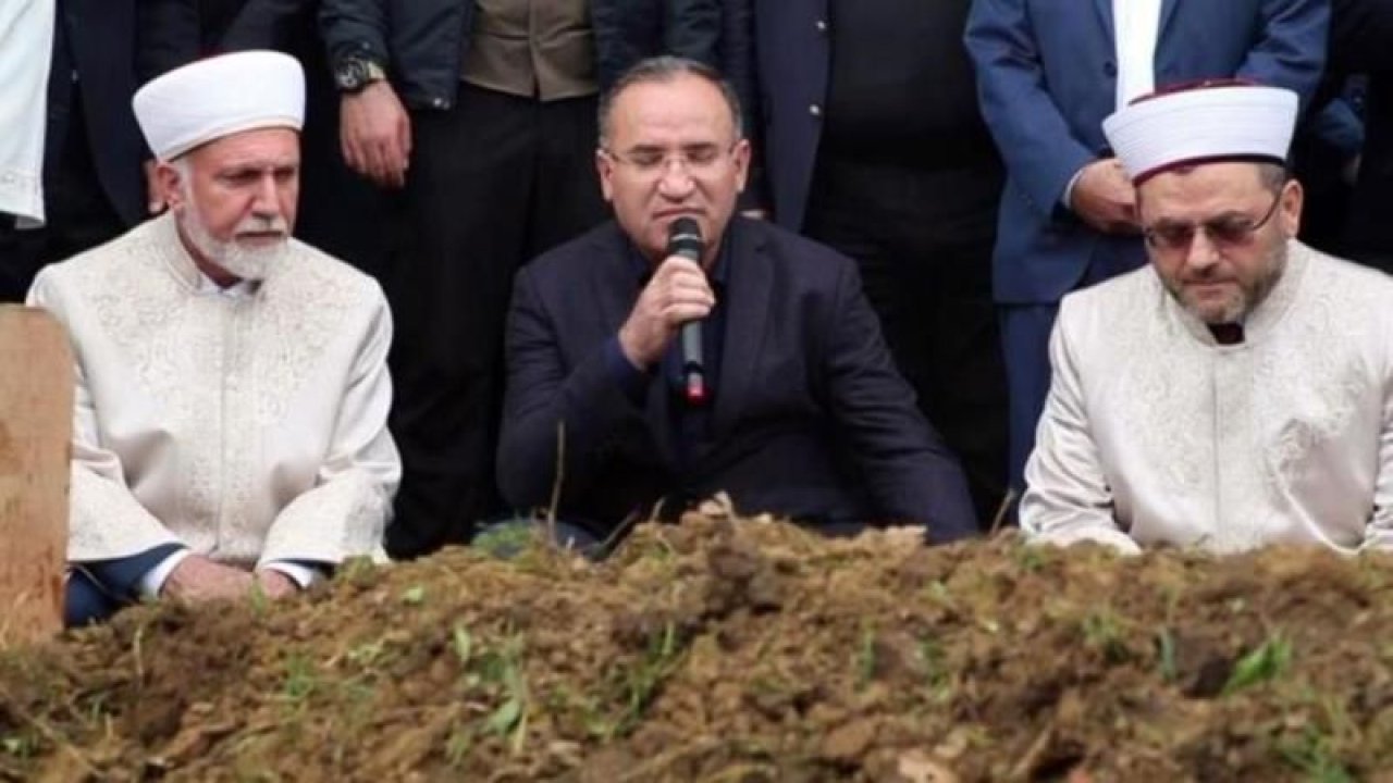 Maden şehidinin cenazesinde Kur’an okuyan Bakan Bozdağ eleştirilere dayanamadı! “Asıl kınanacak…”