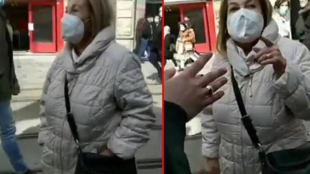 Taksim’deki skandalda karar günü! Çarşaflı genç kızlara ağır hakaret eden kadının sonu cezaevi oldu!