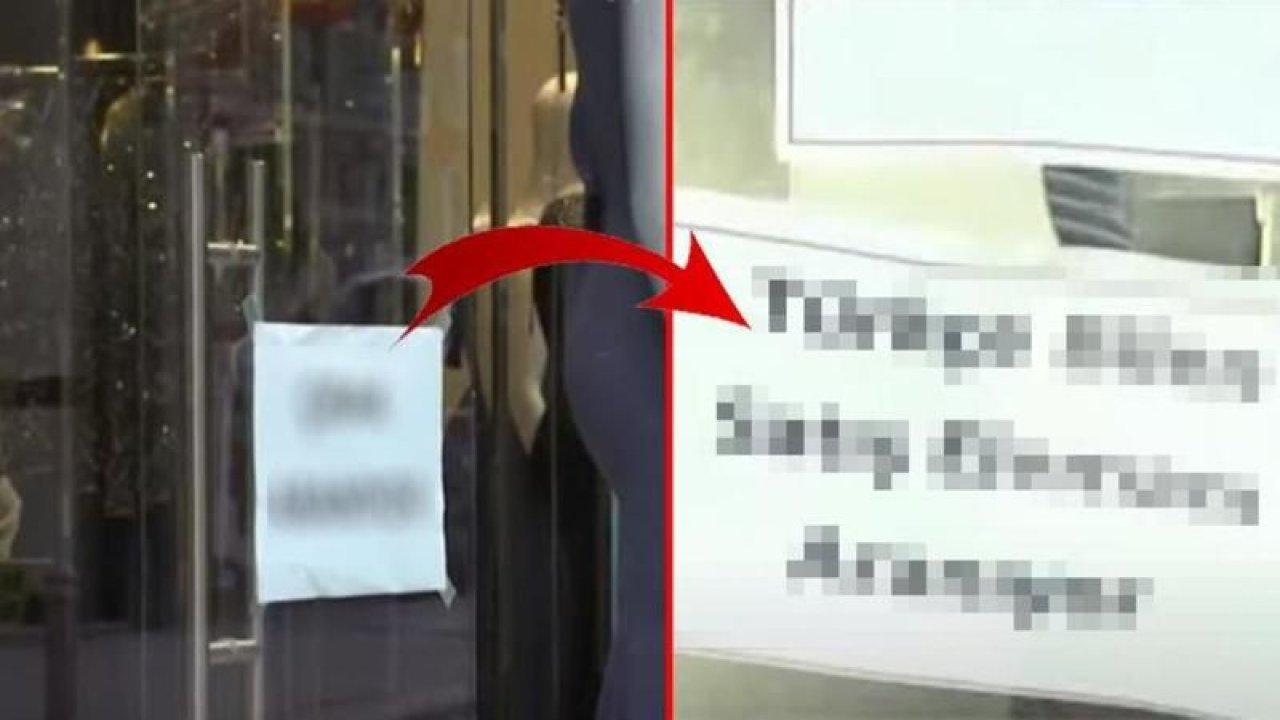 Nişantaşı’nda mağazadaki İlanı gören vatandaşların başından kaynar su döküldü! ” Türkçe bilen eleman aranıyor”