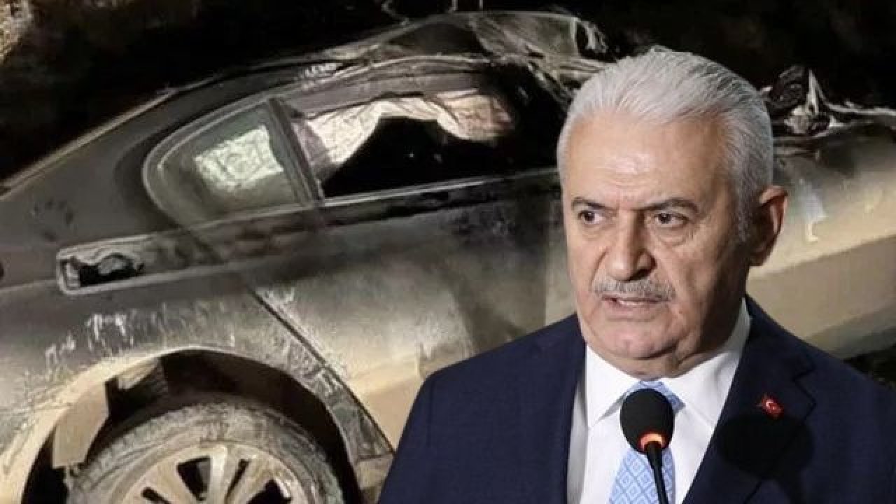 Azerbaycan’da trafik kazası yapan Binali Yıldırım’ın fotoğrafları ortaya çıktı! Kolu ve başı yaralı