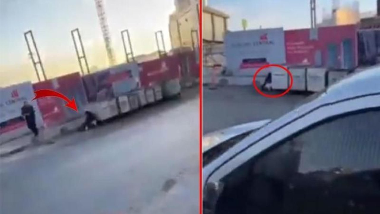 Esenyurt’ta rezalet görüntü! Herkesin içinde tuvaletini yaptı