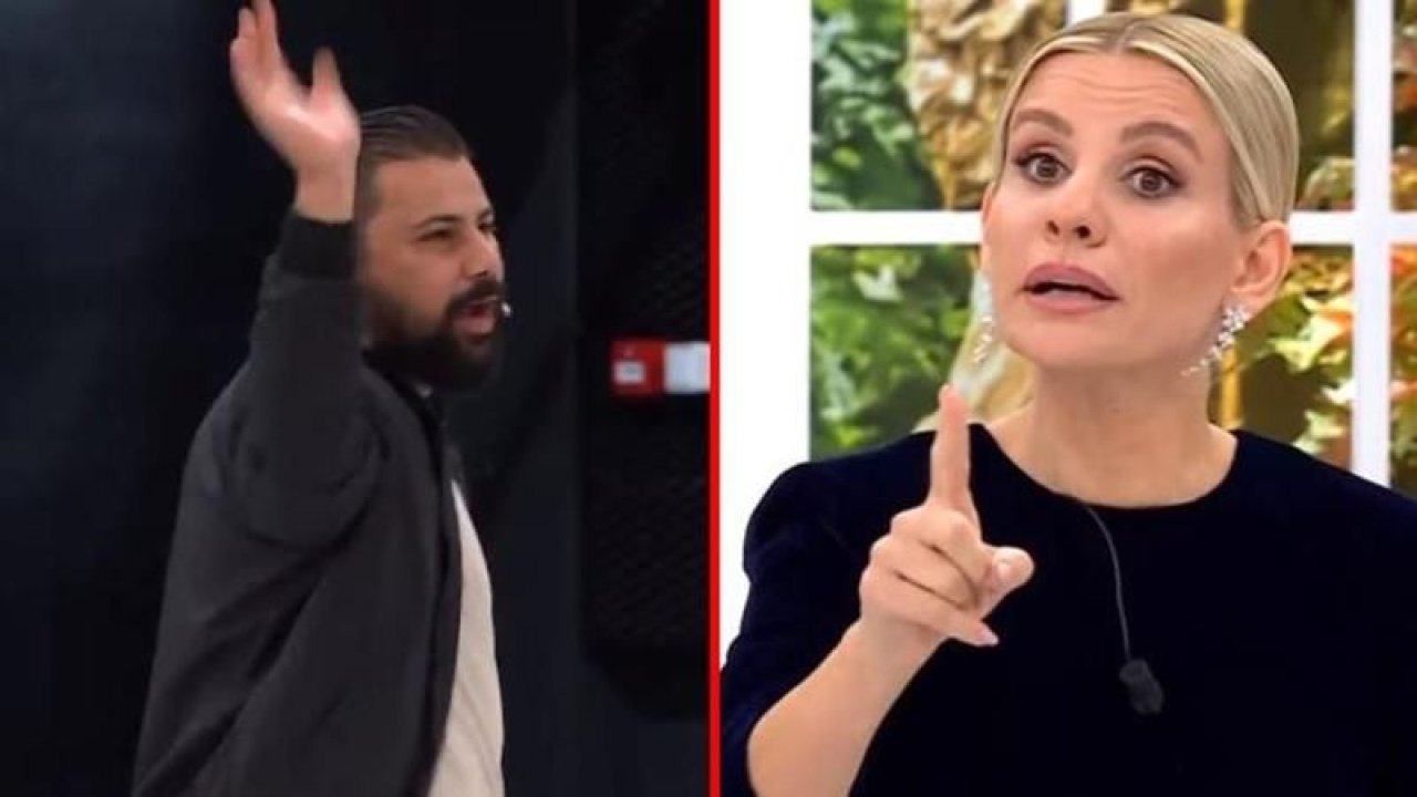 Esra Erol canlı yayında çıldırdı!  Yasak aşk yaşayan adamı stüdyodan kovdu!