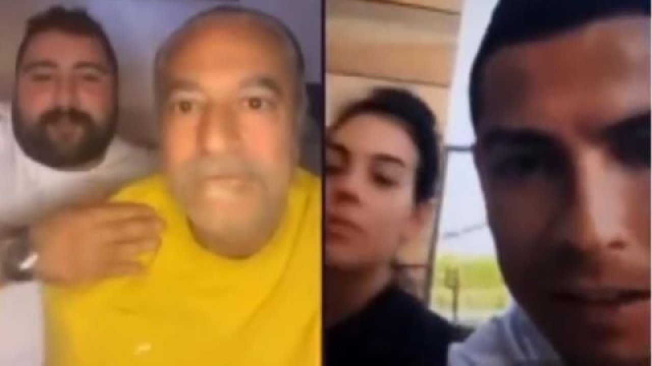 Cristiano Ronaldo ile TikTok’ta canlı yayın yaptığını sanan Mehmet Ali Erbil dalga konusu oldu!