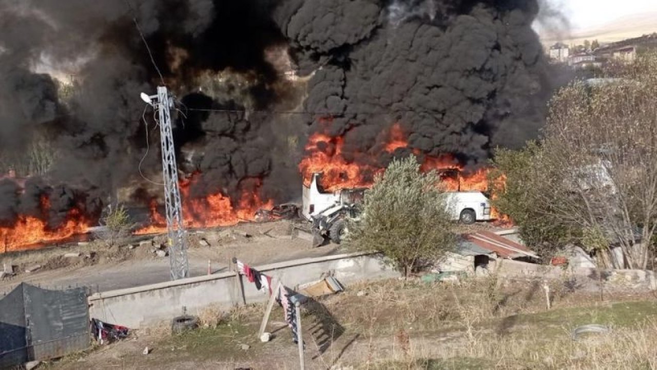 Ağrı’da facia! Yolcu otobüsü ile tanker çarpıştı! Ortalık alev topuna döndü!