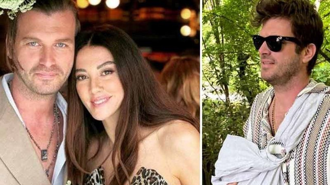 Kıvanç Tatlıtuğ’un ev hali bile bir başka! Oğlu Kurt’la oynadığı anı paylaştı!