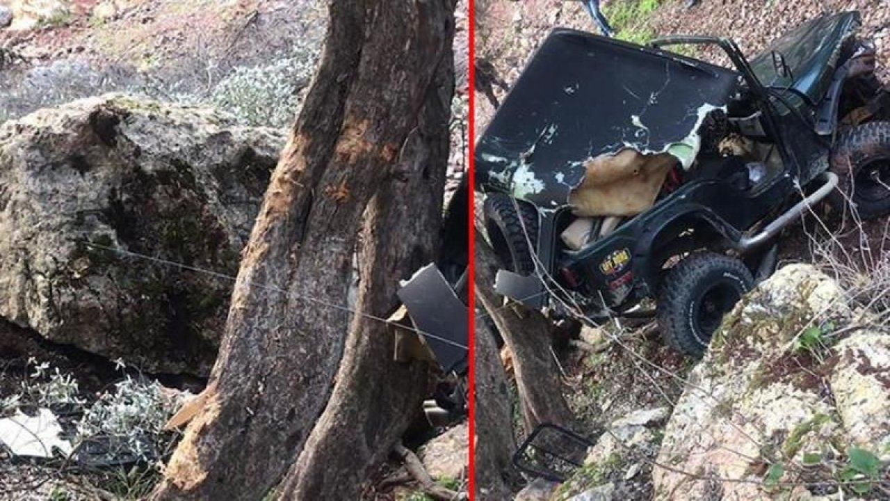 Muğla’da kazada kurtulan gencin peşini ölüm bırakmadı! Kaza yaptığı araçtan canlı çıktı! Kayanın altında kaldı