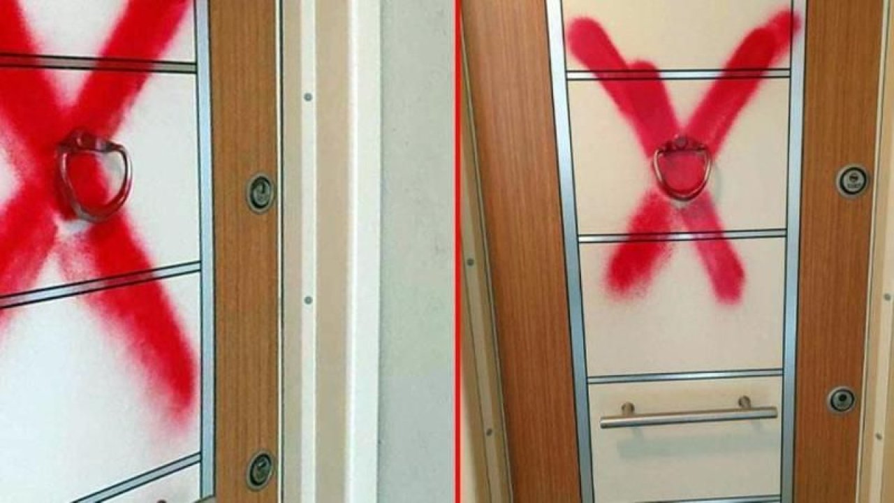 Kocası eve dönsün diye kapısına ‘Alevilere ölüm’ yazdı! Polisler bile bu akıl oyununa inanamadı!