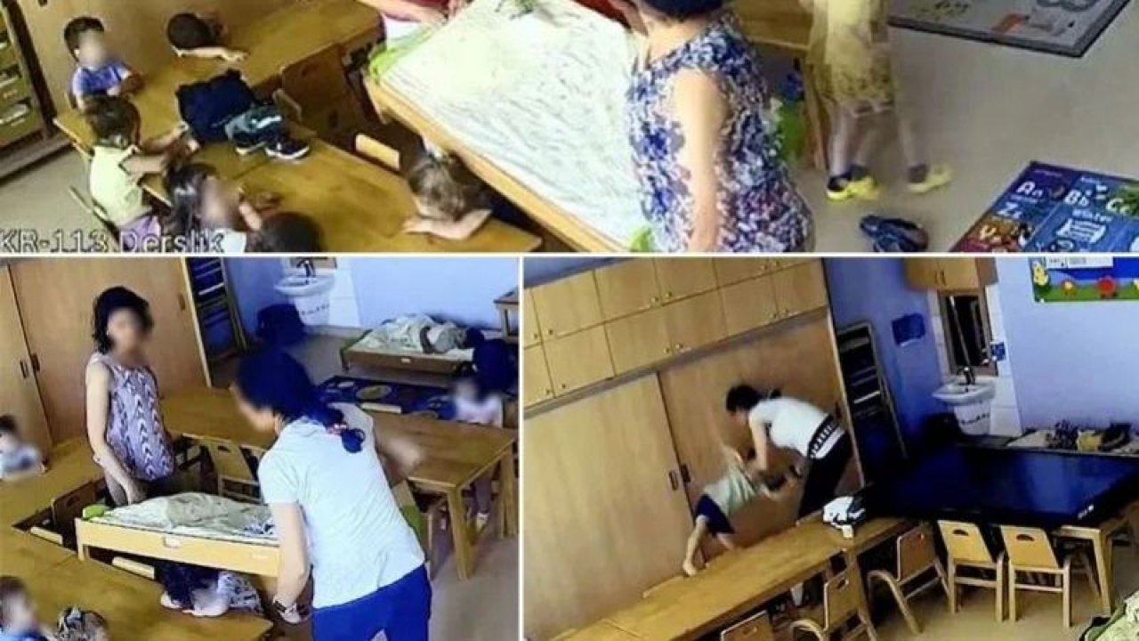 Tekirdağ’da kreşte minik çocuklara dayak! Her şeyi ortaya oyuncak bebek çıkardı! “Anne öğretmenimiz bizi böyle uyutuyor”