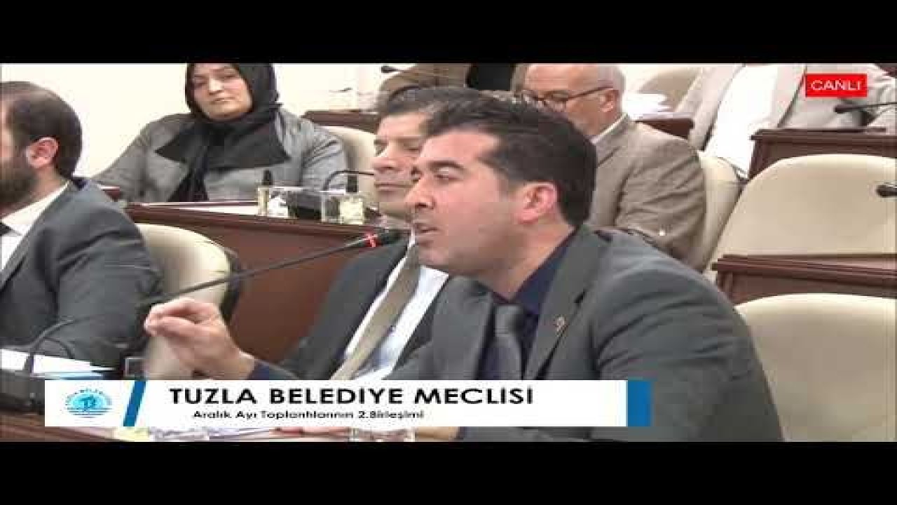 Tuzla Belediye Meclisi’nde gerginlik! AKP’li meclis üyesi CHP’lilere ‘Ahlaksız’ dedi! CHP’li üyeler salonu terk etti!