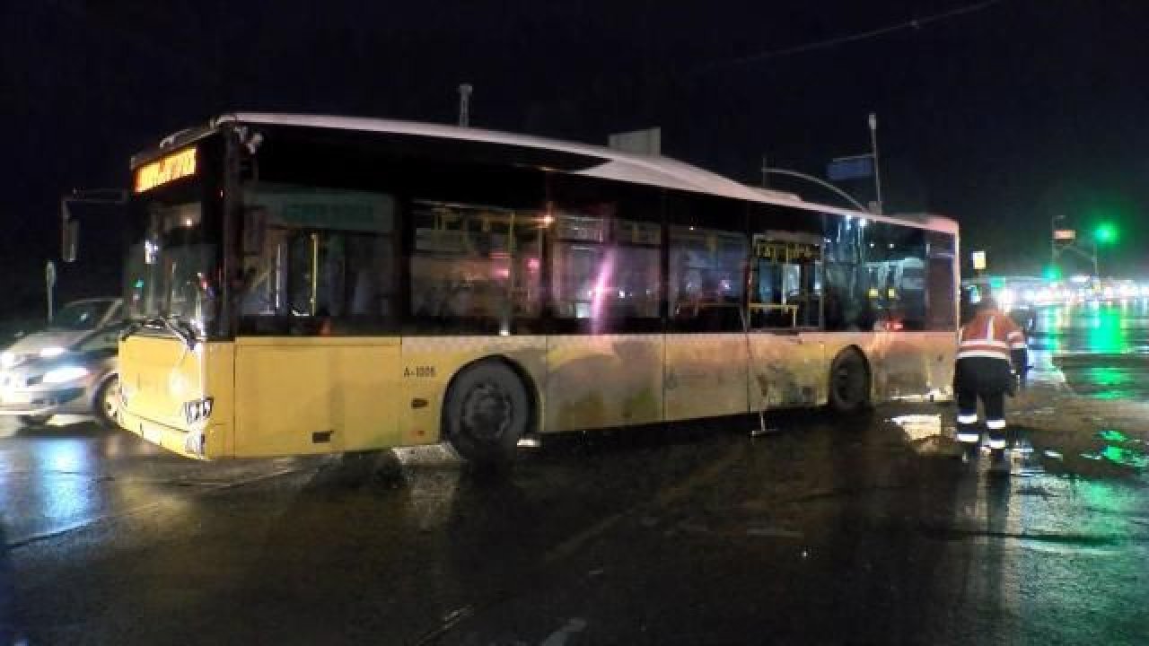 Kaza ‘geliyorum’ dedi! Ters şeritten yola giren İETT otobüsü, yolcu otobüsüne daldı! 14 kişi…