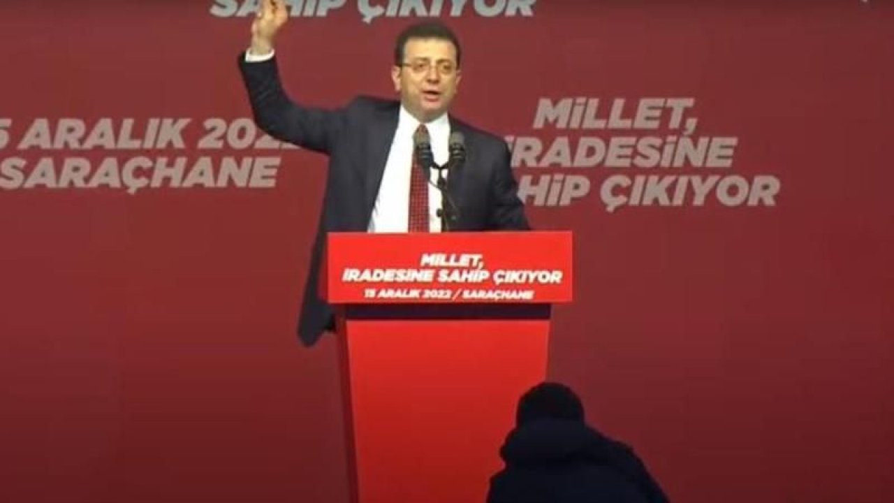 Bugünlerde geççek! 6’lı masa Saraçhane’de! Ekrem İmamoğlu için seferber oldular!