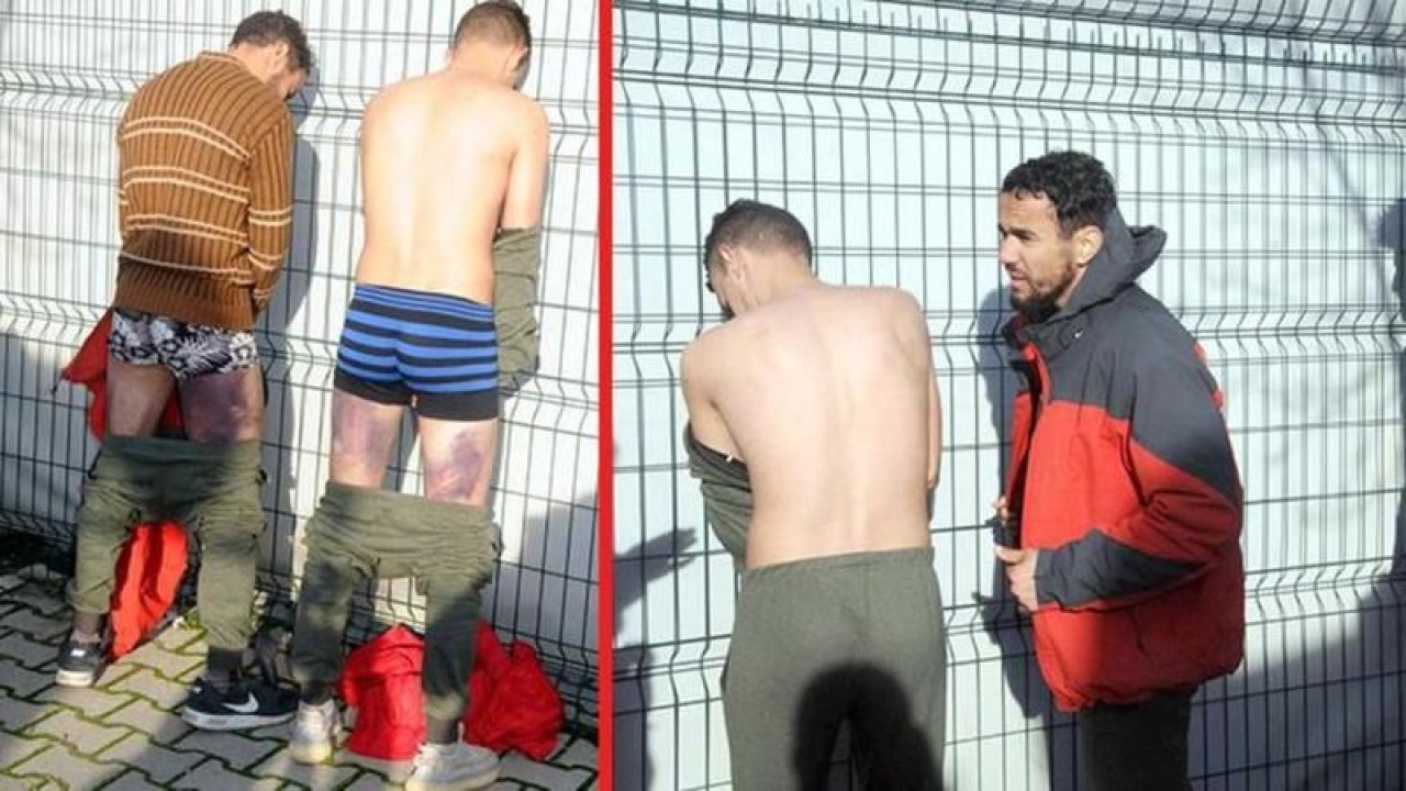 Yunanistan’dan skandal görüntü! Göçmenleri çıplak dövüp, ölüme terk ettiler!