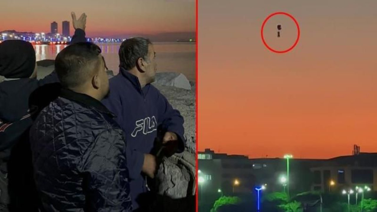 Hatay’da gökyüzünde görülen cisim ne? Görenler polise ihbar etti!