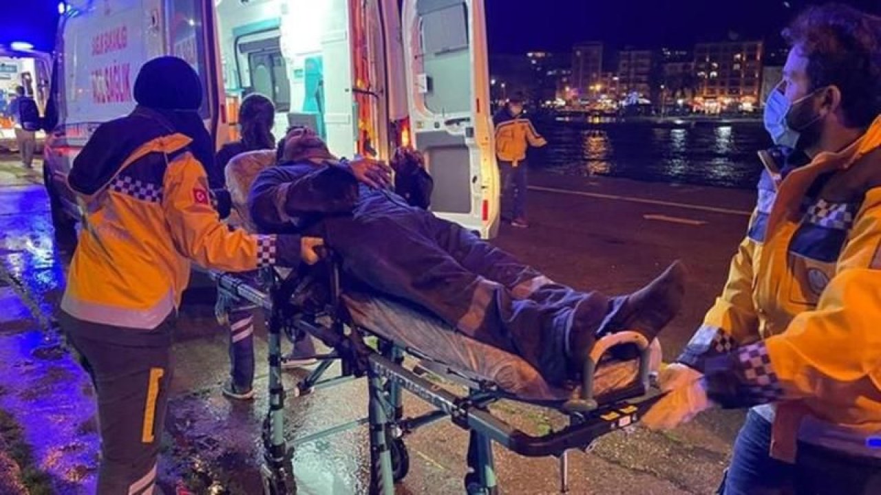 Sinop’ta yük gemisi alev topuna döndü! Ortalık can pazarına döndü! 16 kişi…