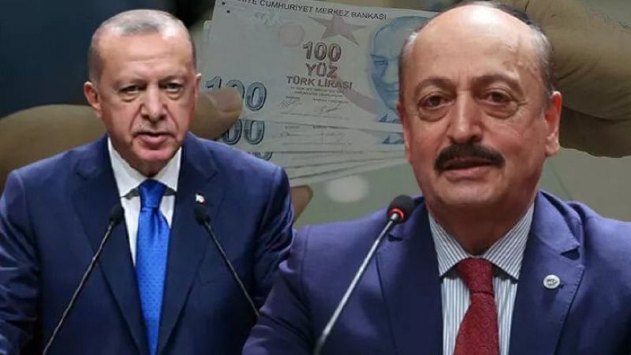 Asgari ücrette son düzlüğe girildi!  Beştepe’de kritik toplantı başladı! Erdoğan ile Vedat Bilgin bir arada!