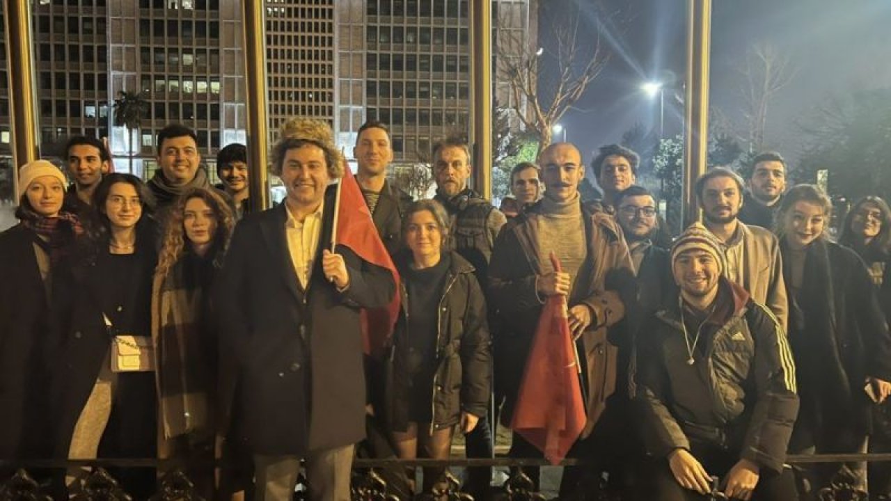Ekrem İmamoğlu için Saraçhane’de ‘demokrasi nöbeti’