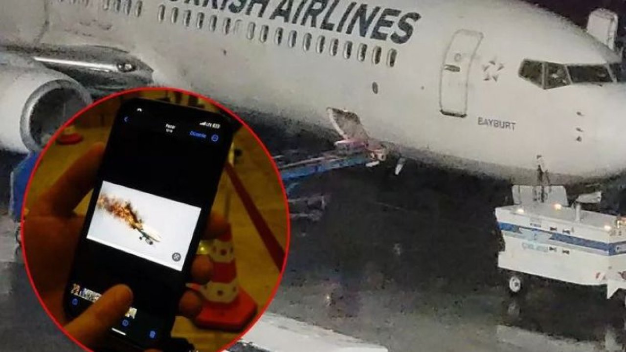 İstanbul’a giden uçakta yolculara gelen fotoğraf panik yarattı! “Sakin olun uçağı…”