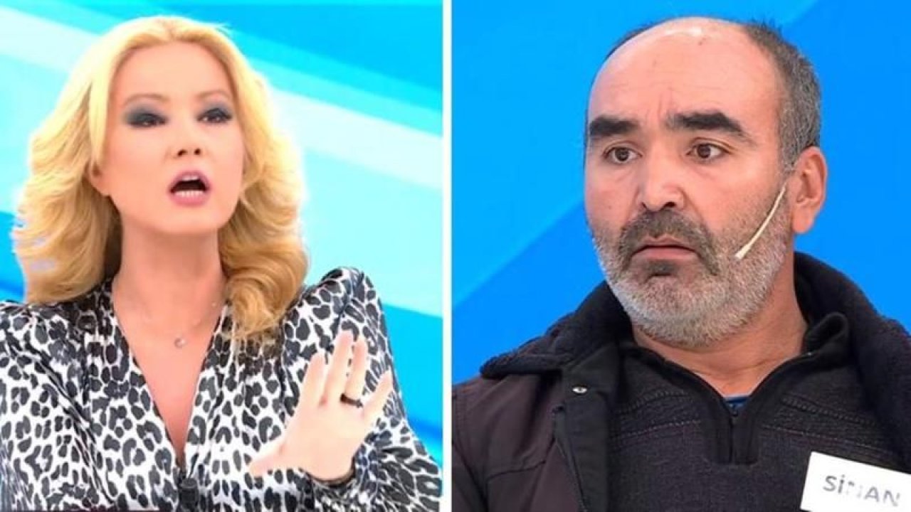 Müge Anlı Sinan Sardoğan’ın bacaklarına baktığını fark edince sinirden küplere bindi! “Bacaklarıma bakma yararım senin beynini!”