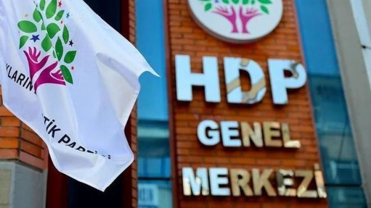 ‘Devlet yardımını terör amacıyla kullanıyordu’ denildi! HDP’nin hazinedeki parasına bloke koyuldu!