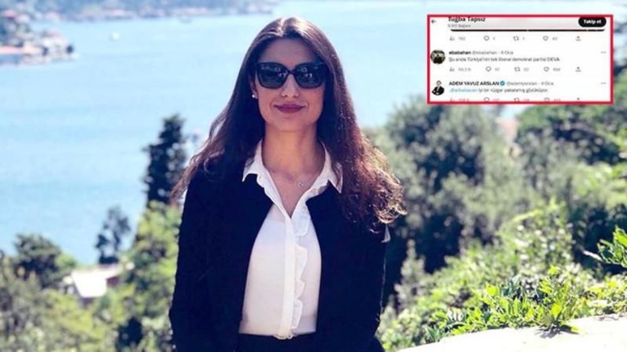 DEVA Partisi kurucularından Tuğba Tapsız’dan olay hareket! Firari FETÖ’cülerin paylaşımını beğendi