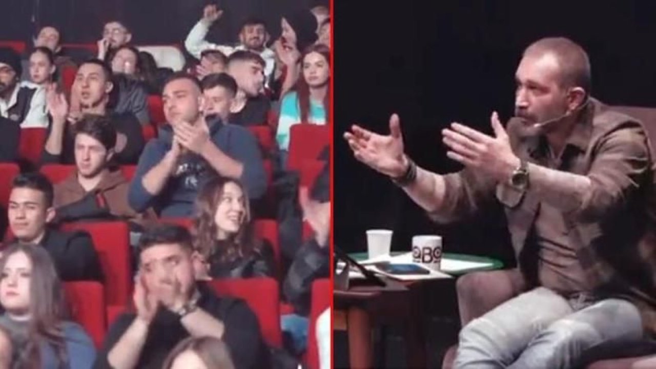 Barış Atay Mevzular Açık Mikrofon programında öldürülen polislere ‘infaz edildi’ dedi! Seyirciler ayaklandı