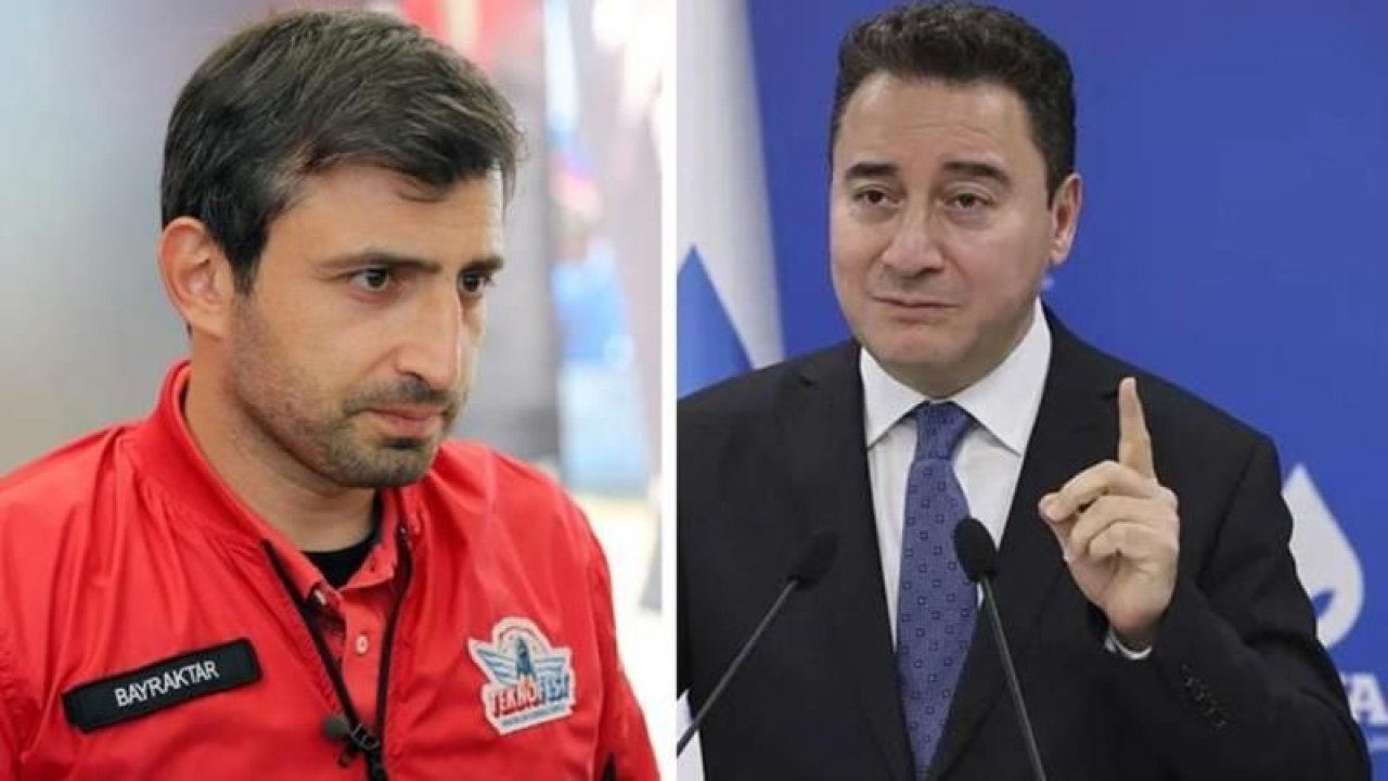 Selçuk Bayraktar’dan Ali Babacan’a sert sözler! ” Alçakça atılmış bir iftira”