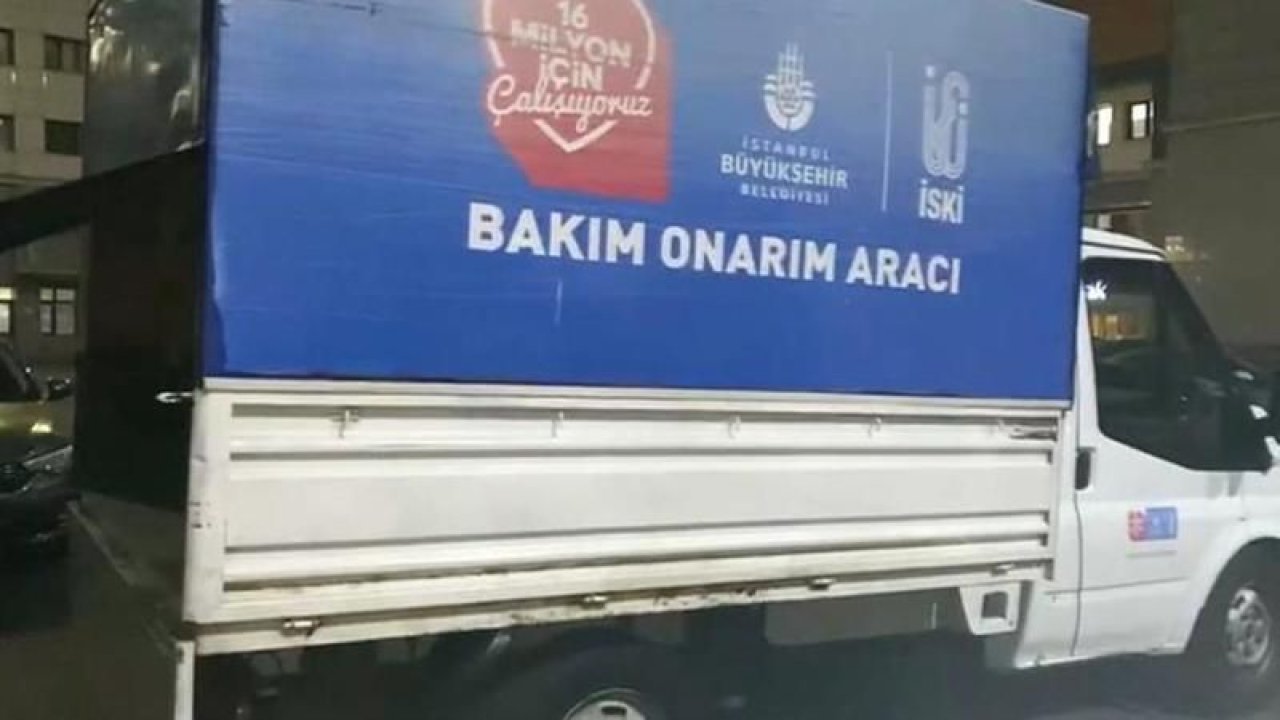 İBB aracında 112 kilo uyuşturucu çıktı! İSKİ gerçeği açıkladı!