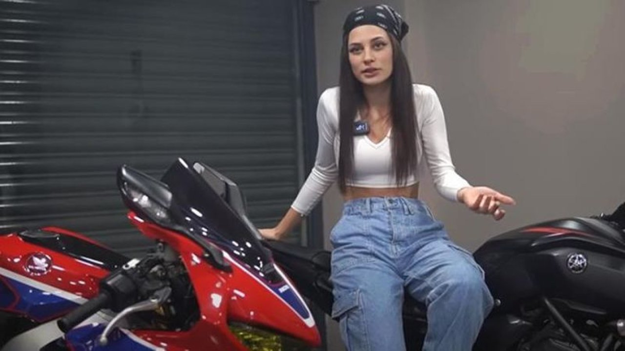 Kadın motorcunun polislerle ilgili sözleri şoke etti! “Kadın olduğum için ceza kesmiyorlar”