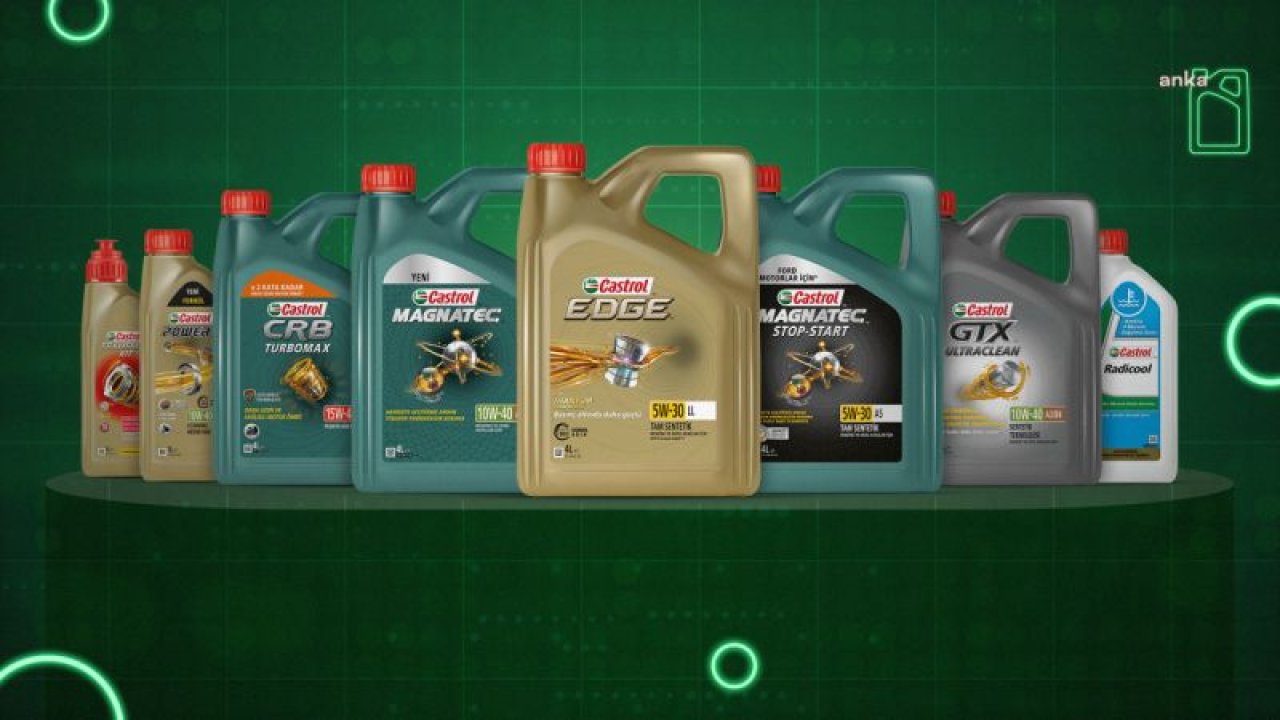 CASTROL’ÜN YENİ AMBALAJLARI İÇİN YÜZDE 20 DAHA AZ PLASTİK KULLANILACAK