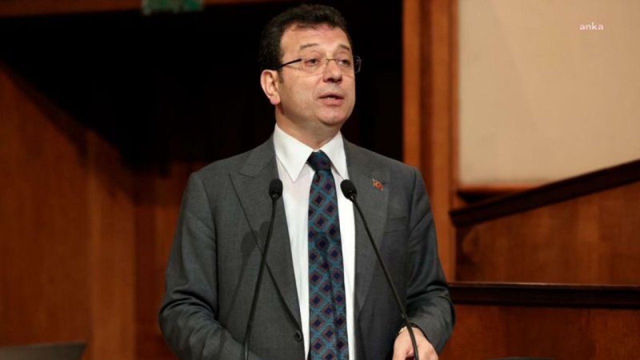 İMAMOĞLU: “4 YILDA İSTANBUL’DA ÇOK ŞEY BAŞARDIK, ŞİMDİ SIRA TÜRKİYE’DE”