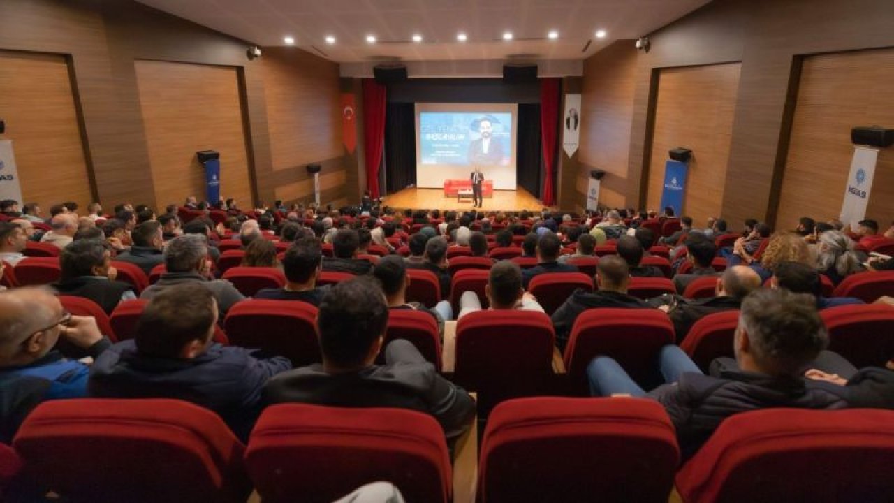 İGDAŞ’TAN ÇALIŞANLARINA PSİKOLOJİK DESTEK SEMİNERİ… UZMAN PSİKOLOG GÖKHAN ÇINAR: “İGDAŞ’A KOŞA KOŞA GELDİM”