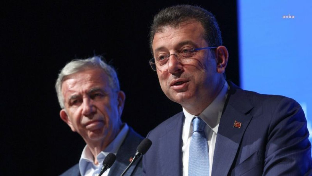 İMAMOĞLU, SAAT 23.35’TE AÇIKLADI: “AYNI MANİPÜLASYON İLE MİLLETİMİZİ NE YAZIK Kİ BU GECE DE EKRANLARA MAHKÛM EDECEKLER AMA BİZ ASLA VAZGEÇMEYECEĞİZ. TÜM MİLLETİMİZ SABAHLEYİN SAYIN KEMAL KILIÇDAROĞLU’NU ÖNDE GÖRECEKTİR”