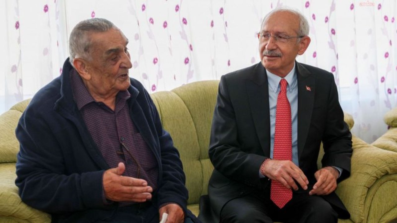 KILIÇDAROĞLU, ORTAOKUL ÖĞRETMENİ MEHMET UĞUR’U ANKARA SİNCAN’DAKİ EVİNDE ZİYARET ETTİ