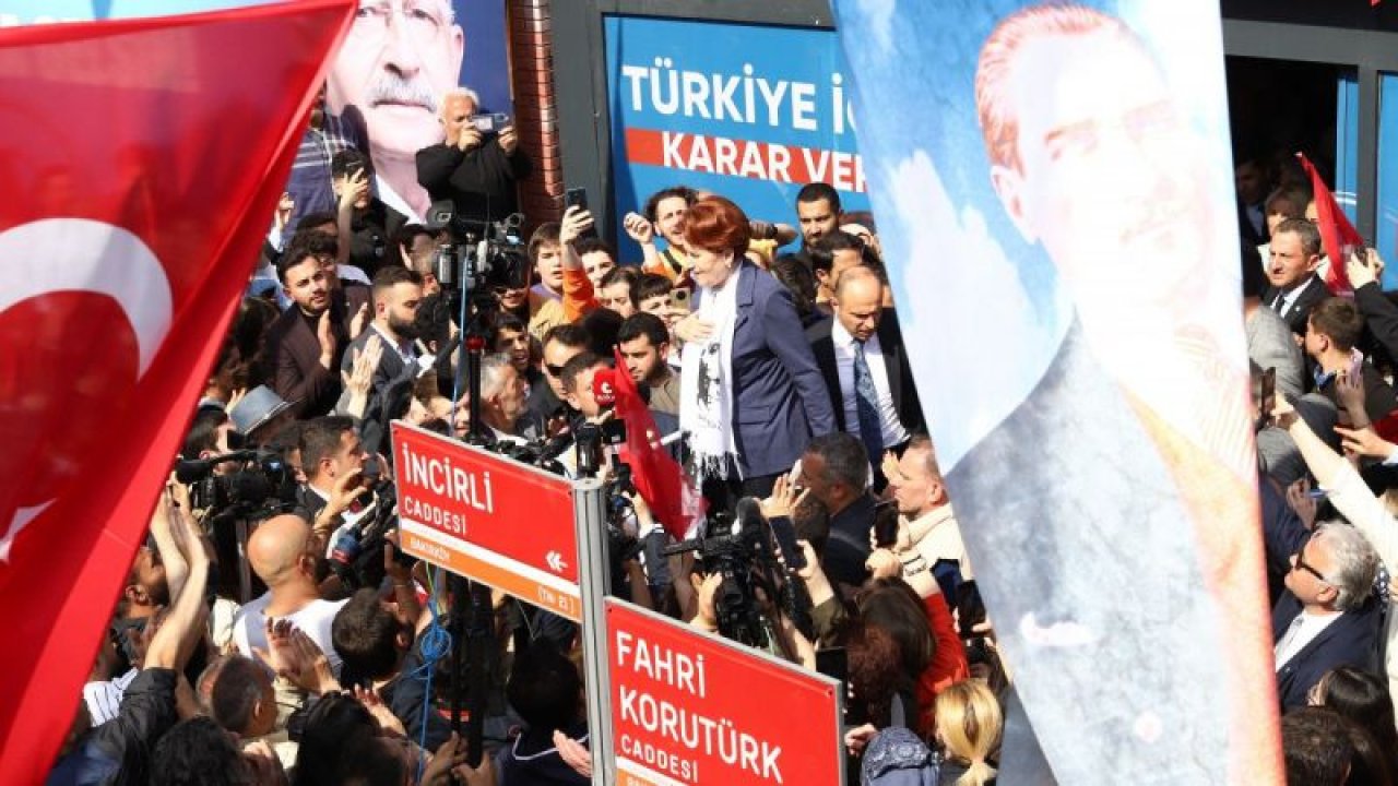 MERAL AKŞENER: “MESELE BU UCUBE SİSTEMDİR. SEN MUTSUZ YAŞARKEN, EVLADIN MUTSUZ OLURKEN, BİR AVUÇ ZENGİN DAHA DA ZENGİNLEŞİR. BUNLARIN ÖNÜNE GEÇMEK İÇİN 13’ÜNCÜ CUMHURBAŞKANINI SAYIN KILIÇDAROĞLU OLARAK HEP BERABER SEÇECEĞİZ”