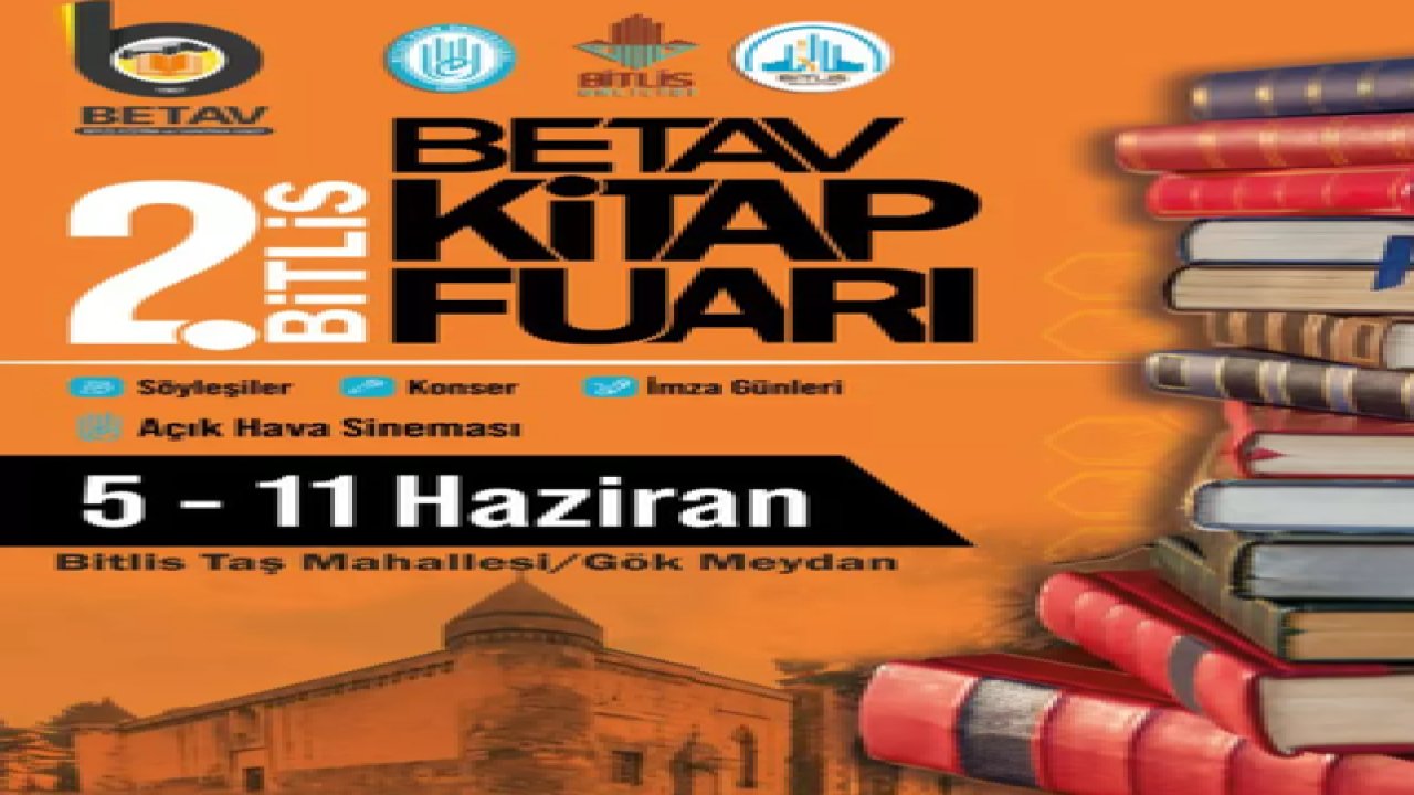 2. Bitlis Kitap Fuarı: Bitlis’te Kitap ve Sanatın Buluşması