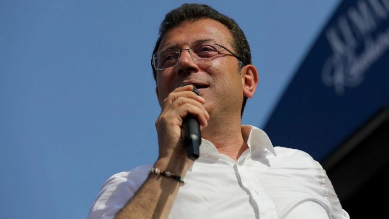 İMAMOĞLU: “BİR ÜLKENİN CUMHURBAŞKANI, MİLLETİNE MONTAJLA, KUMPASLA, UYDURMA VİDEO GÖSTERİR Mİ? MADEM MONTAJ OLDUĞUNU ANLADIN, YİNE ALDATILDIN, ÇIK MİLLETTEN ÖZÜR DİLE”