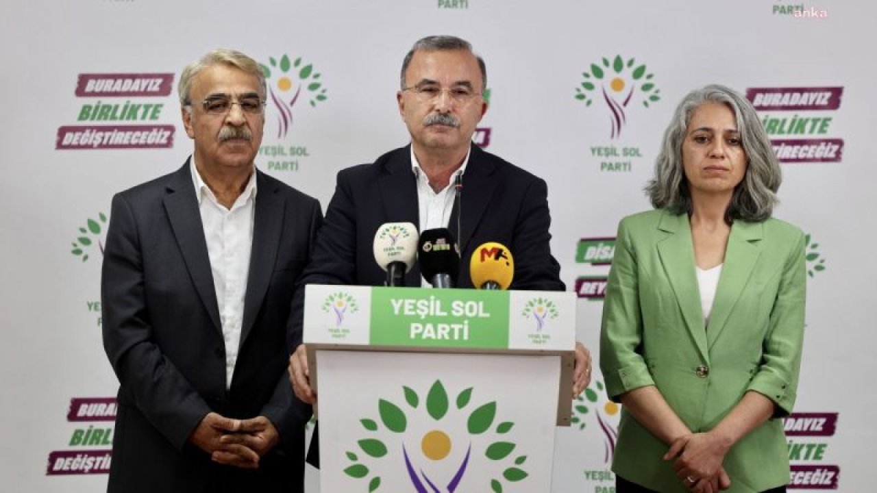 YEŞİL SOL PARTİ EŞ SÖZCÜSÜ İBRAHİM AKIN: “BİZLER BURADAYIZ. HEM MECLİS’TE HEM DE HAYATIN BÜTÜN ALANLARINDA DEĞİŞİM İÇİN DEMOKRATİK MÜCADELENİN ÖNCÜLÜĞÜNÜ SÜRDÜRECEĞİZ”