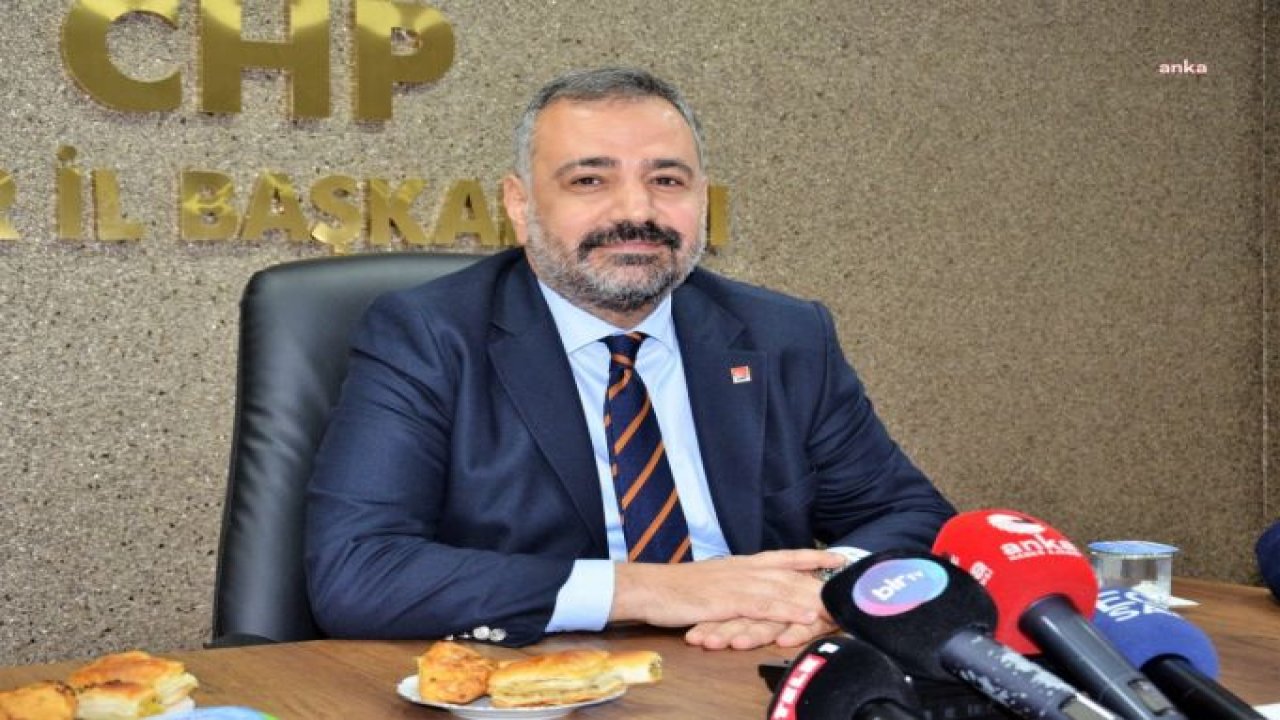 CHP İZMİR İL BAŞKANI ŞENOL ASLANOĞLU: “CUMHURİYET HALK PARTİSİ, BU ÜLKENİN SİGORTASI OLMAYA DEVAM EDECEK”