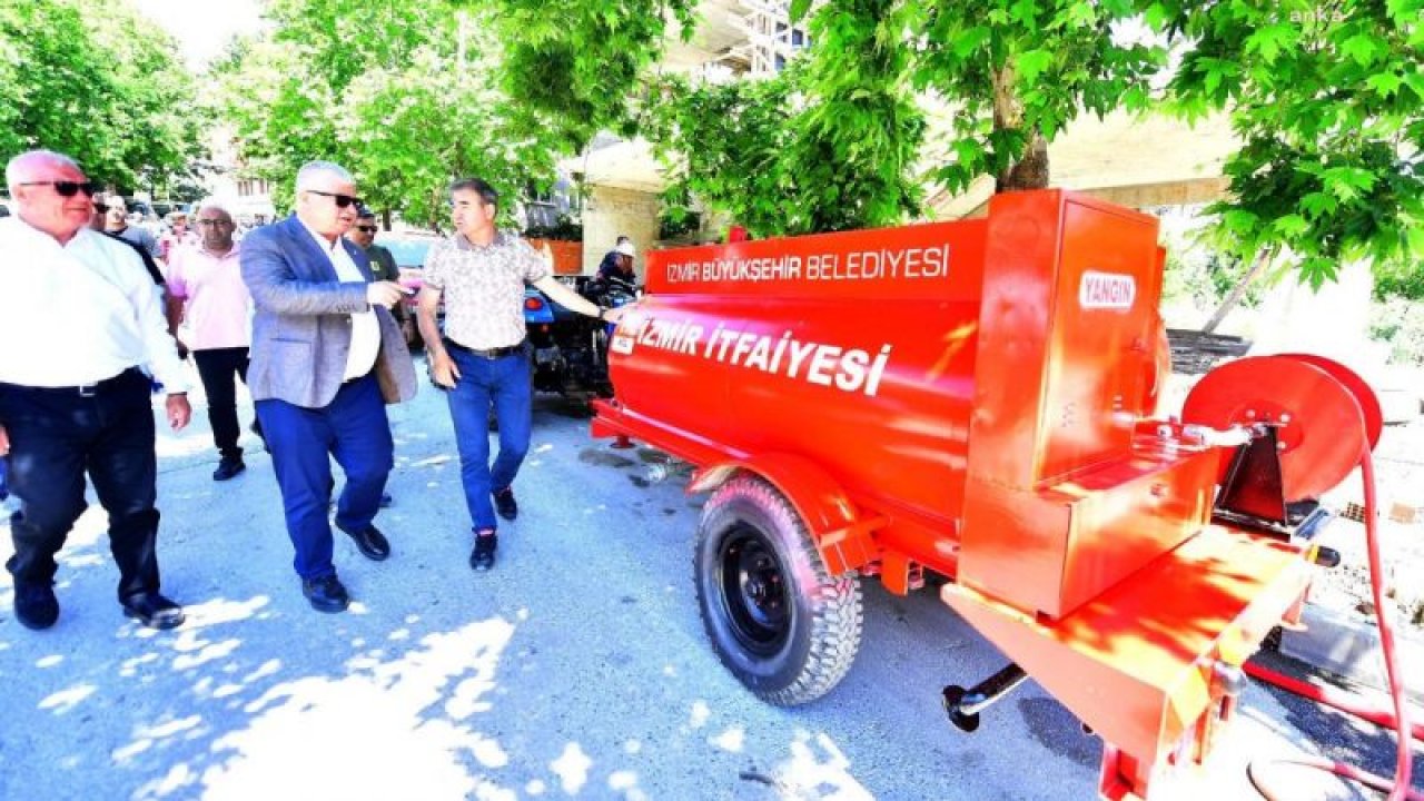 İZMİR’İN KÖYLERİ YANGINA DİRENÇLİ HALE GETİRİLİYOR