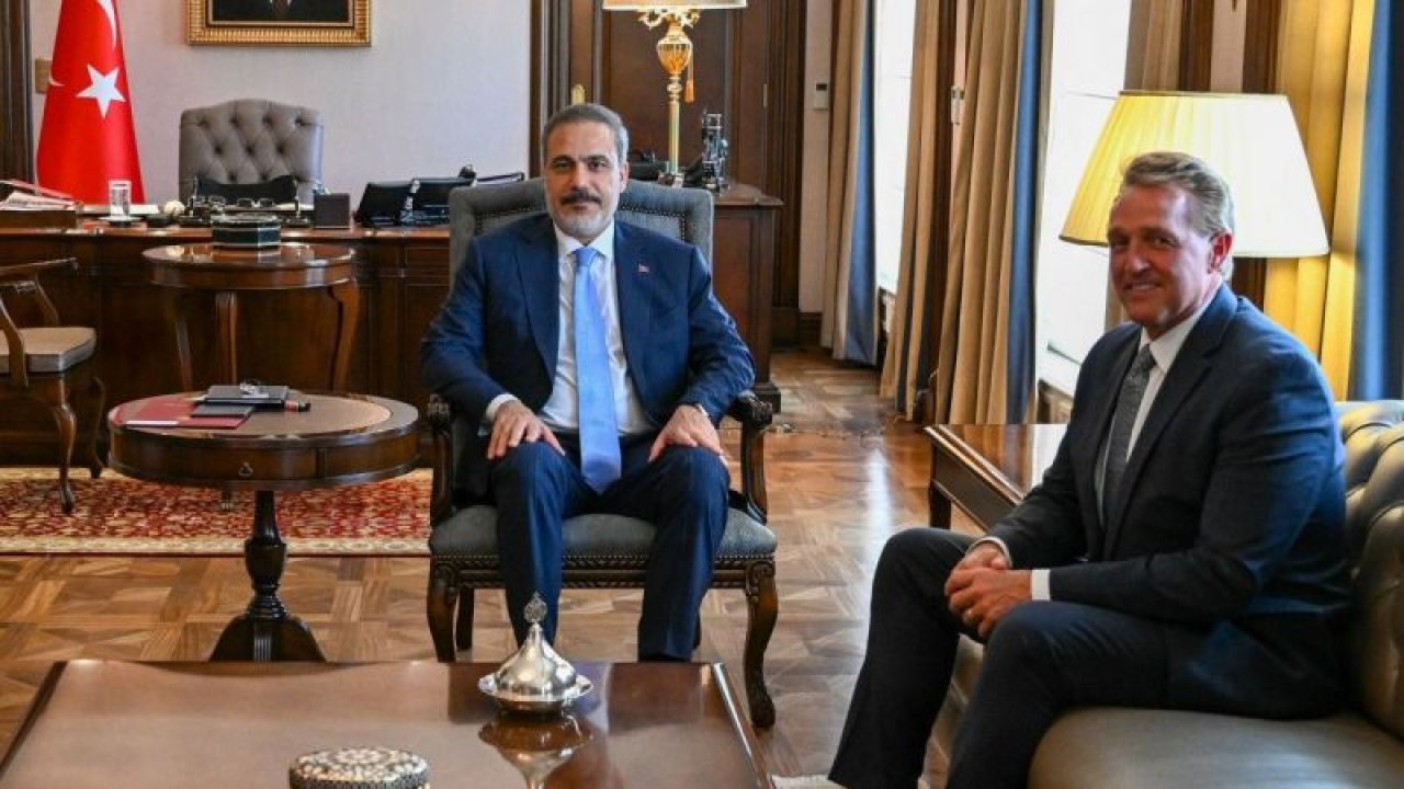 ABD’NİN ANKARA BÜYÜKELÇİSİ FLAKE, DIŞİŞLERİ BAKANI FİDAN’I ZİYARET ETTİ