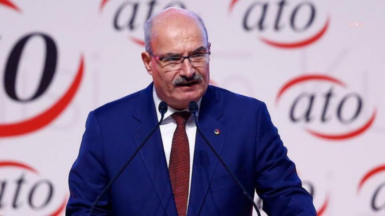 ATO BAŞKANI BARAN: “MERKEZ BANKASI PARA POLİTİKASI KURULU’NUN POLİTİKA FAİZİNE İLİŞKİN KARARI FİNANSAL İSTİKRARI SAĞLAMA YOLUNDA ATILMIŞ BİR ADIMDIR”