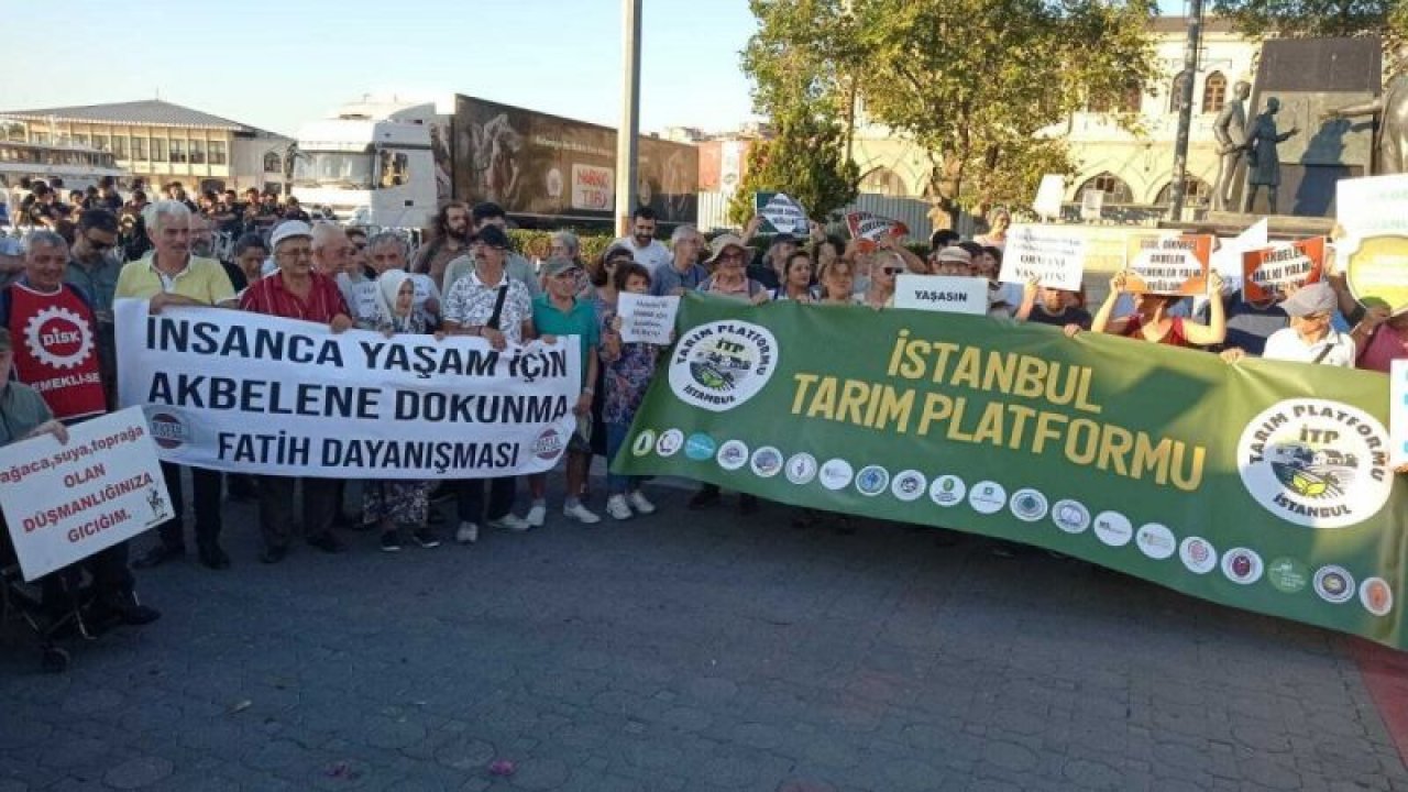 İSTANBUL’DA “AKBELEN” EYLEMİ: “KAMU GÖREVLİLERİNDEN LİMAK YETKİLİLERİNE KADAR TÜM SORUMLULAR HAKKINDA SUÇ DUYURUSUNDA BULUNUYORUZ”