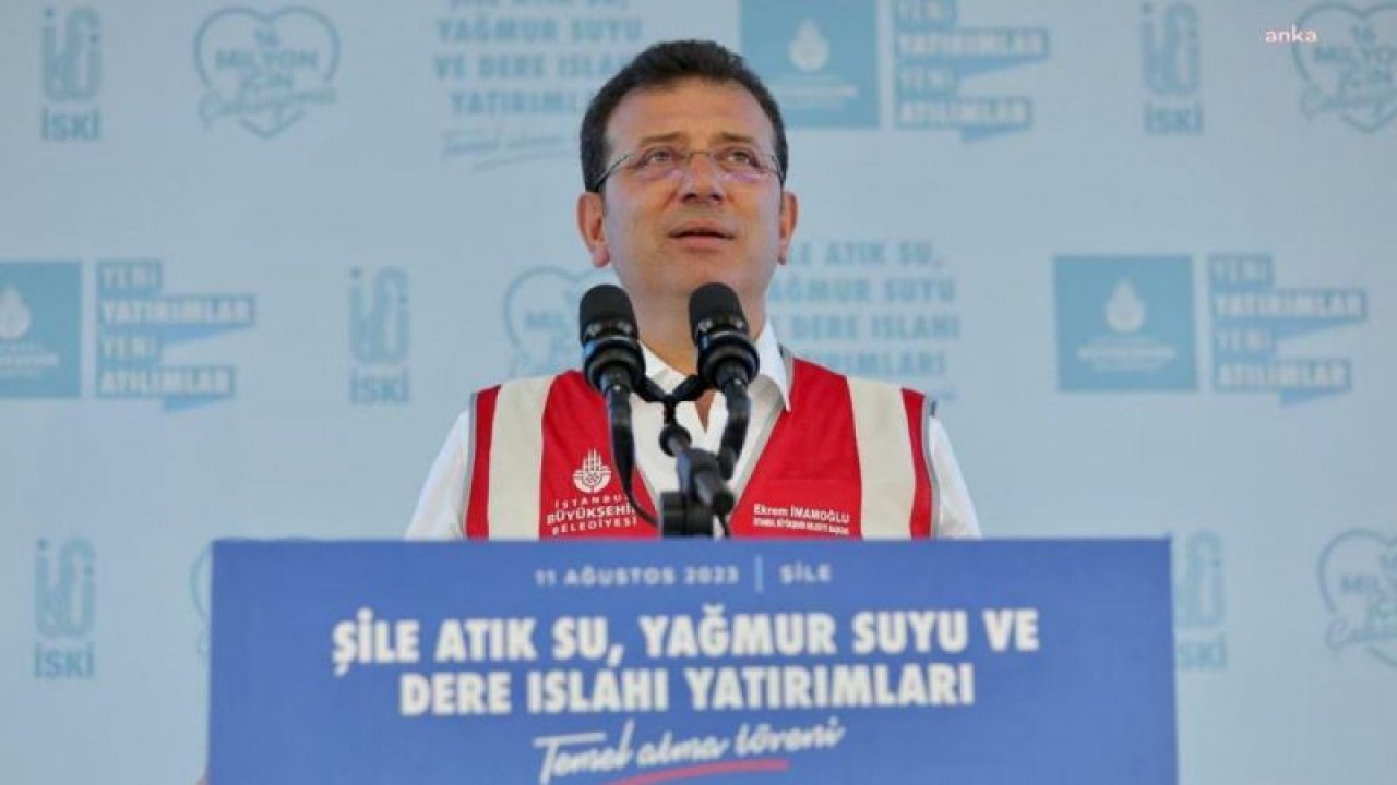 İMAMOĞLU İSKİ’NİN ŞİLE’DEKİ ALTYAPI PROJESİNİN TEMELİNİ ATTI: “BU YATIRIMLARI DEVLETTEN BİR KURUŞ ALMADAN GERÇEKLEŞTİRİYORUZ. BU AYRIMCILIK, HUKUKSUZLUK DEVLETİN İTİBARINA YÖNELİKTİR”