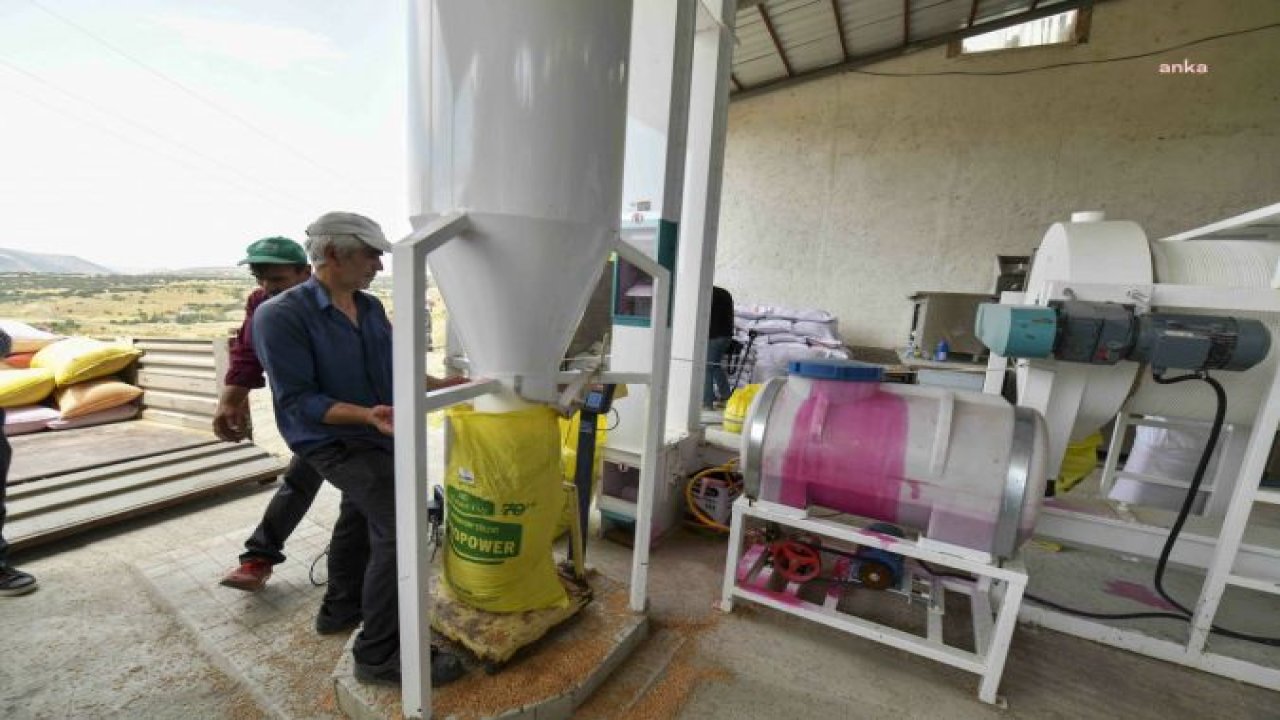 ANKARA BÜYÜKŞEHİR BELEDİYESİ’NDEN ÇİFTÇİYE YENİ DESTEK:  8 KIRSAL BÖLGEYE SELEKTÖR TESİSİ KURULDU